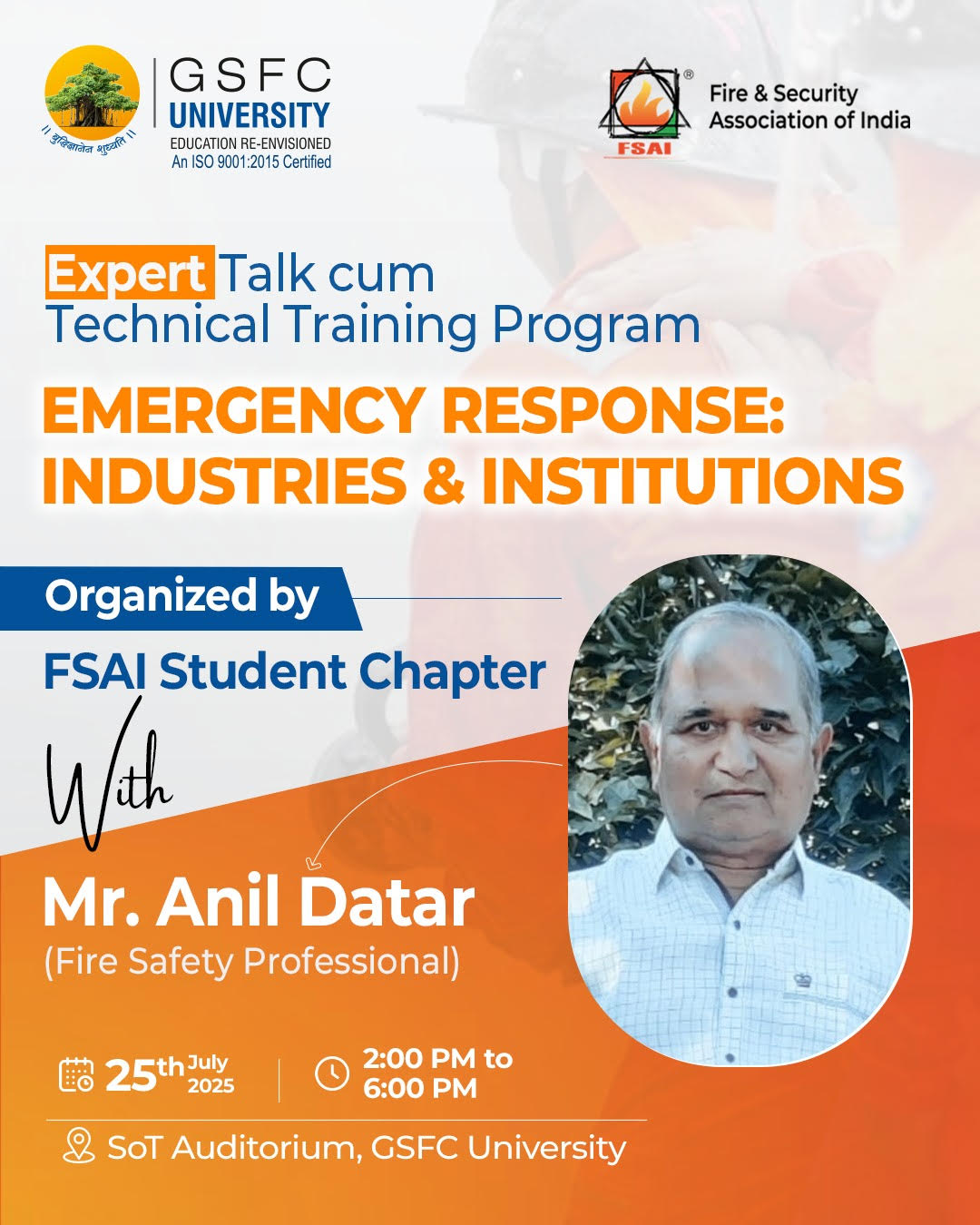 Expert talk cum Technical Training